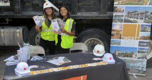 West Construction Connects with the Community at Grill in the Garden